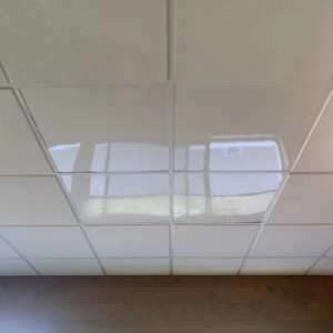 Plaque de plafond blanche brillante - Devis sur Techni-Contact.com - 1