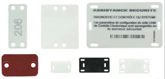 Plaquette identification plastique - Devis sur Techni-Contact.com - 2