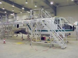 Plateforme de maintenance aéronavale - Maintenance pour hélicoptère de l'aéronavale