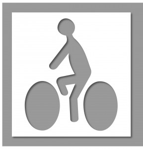 Pochoir cycliste - Devis sur Techni-Contact.com - 1