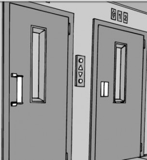 Poignées de porte d'ascenseur - Devis sur Techni-Contact.com - 1