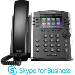 Polycom VVX 401 MS Skype for Business - Telephone VoIP - Devis sur Techni-Contact.com - 1