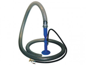 Pompe à eau pneumatique - Consommation en air : 2000 l/mn et 3000 l/mn