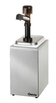 Pompe à sauce inox - Capacité : 3,3 ou 2 x 3.3 Litres