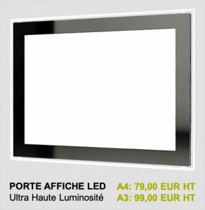 Porte affiches lumineux led - Devis sur Techni-Contact.com - 3