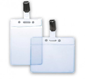 Porte-badge avec pince bretelle  - Devis sur Techni-Contact.com - 1