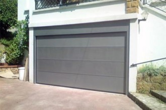 Porte garage sectionnelle sur-mesure - Devis sur Techni-Contact.com - 1
