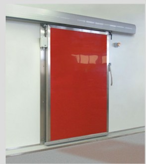 Porte isotherme coulissante pour chambre froide - Devis sur Techni-Contact.com - 1