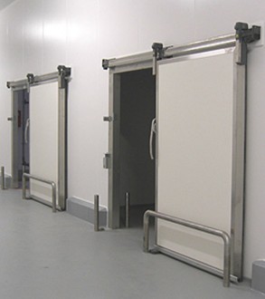 Porte isotherme coulissante pour chambre froide - Devis sur Techni-Contact.com - 4