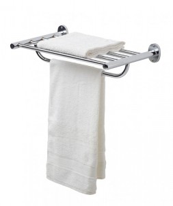 Porte-serviettes 55 cm - Acier chromé