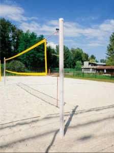 Poteaux beach volley compétition - Devis sur Techni-Contact.com - 1