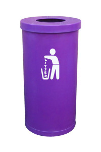 Poubelle personnalisable en plastique recyclable - Devis sur Techni-Contact.com - 1