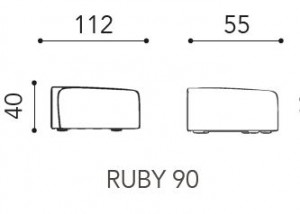 Pouf ruby angle 90° - Devis sur Techni-Contact.com - 4