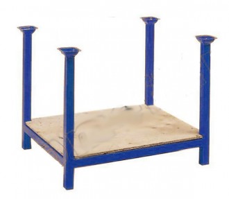 Rack de stockage à plancher bois - Plancher en bois contreplaqué 10 mm - Charge utile : 1000 Kg