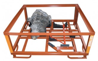 Rack de stockage pour pièces de carrosseries - Utilisation dans le domaine des moteurs