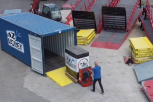 Rampe mobile galvanisée pour container, capacité 6500 kg - Devis sur Techni-Contact.com - 8