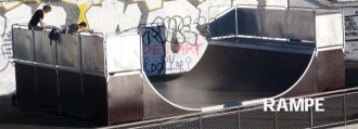 Rampe skatepark - Devis sur Techni-Contact.com - 1