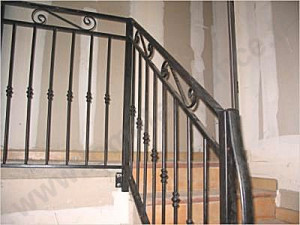 Rampes d'escaliers en fer forgé - Devis sur Techni-Contact.com - 4