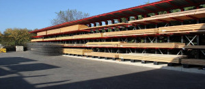 Rayonnage cantilevers charges longues - Stockage des charges longues