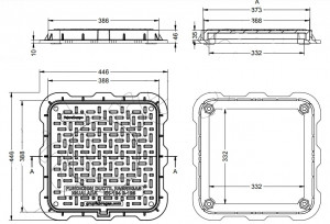 Regard et cadre composite B-125 - Devis sur Techni-Contact.com - 2