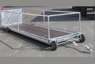 Remorque transport chariots à bagage - Devis sur Techni-Contact.com - 3