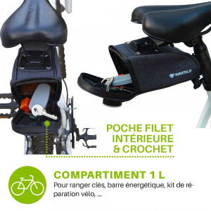Sacoche de selle vélo - Devis sur Techni-Contact.com - 3