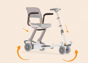 Scooter électrique pour personnes âgées et handicapées - Devis sur Techni-Contact.com - 1