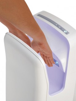 Sèche-mains automatique vertical - Devis sur Techni-Contact.com - 1