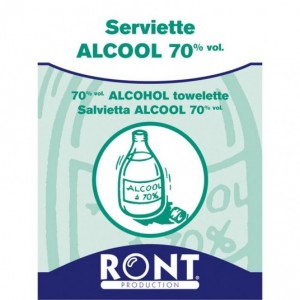 Serviette alcool 70° désinfectante sport - Devis sur Techni-Contact.com - 1