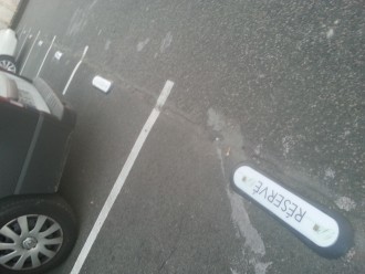 Signalétique pour identification au sol des places de parking - Devis sur Techni-Contact.com - 1