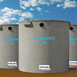 Station d'épuration eaux domestiques 1 cuve - Assainissement compacte jusqu'à 8 EH