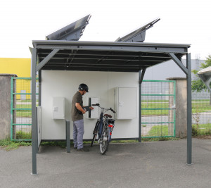 Abri solaire de recharge pour vélos électriques - Devis sur Techni-Contact.com - 3