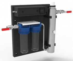 Stérilisateur de l'eau avec filtration - Pression max 6 bars