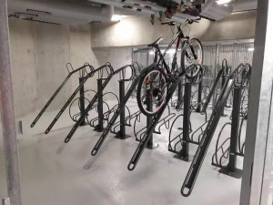 Support 3 vélos double rack et borne de recharge extérieure - Devis sur Techni-Contact.com - 5