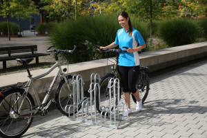 Support à vélo avec arceaux  - Devis sur Techni-Contact.com - 4