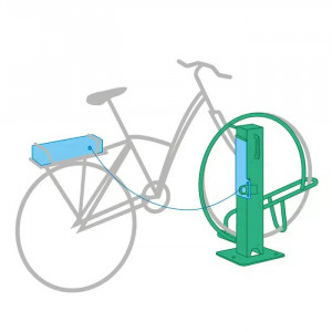  Support et station recharge extérieure pour vélo électrique - Devis sur Techni-Contact.com - 2