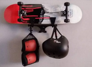 Support mural skateboard et accessoires en kit - Devis sur Techni-Contact.com - 3