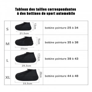Couvre chaussures imperméable transparentes en silicone - Devis sur Techni-Contact.com - 3