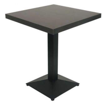 Table carrée en bois plaqué - Devis sur Techni-Contact.com - 1