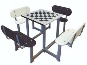 Table d'échecs extérieure pour cours d'école - Devis sur Techni-Contact.com - 1