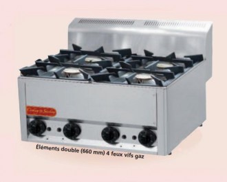 Table de cuisson gaz en inox - Devis sur Techni-Contact.com - 2