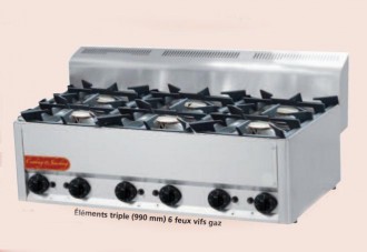 Table de cuisson gaz en inox - Devis sur Techni-Contact.com - 3