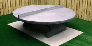Table de ping-pong en béton ronde - Devis sur Techni-Contact.com - 2