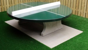 Table de ping-pong en béton ronde - Devis sur Techni-Contact.com - 4