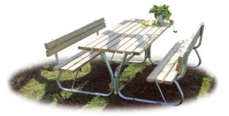 Table de plein air en bois - Devis sur Techni-Contact.com - 1