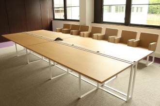 Table de réunion à deux plateaux - Devis sur Techni-Contact.com - 2