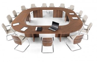 Table de réunion en bois massif - Devis sur Techni-Contact.com - 6