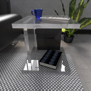 Table Design en Plexiglas Epais - Devis sur Techni-Contact.com - 2