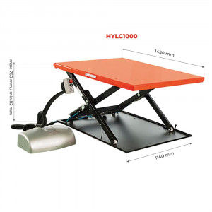Table élévatrice électrique extra-plate 1000 kg - Devis sur Techni-Contact.com - 3