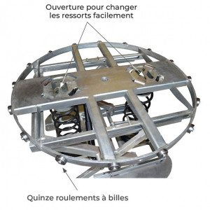 Table élévatrice électrique rotatif galvanisé 2000 kg - Devis sur Techni-Contact.com - 3